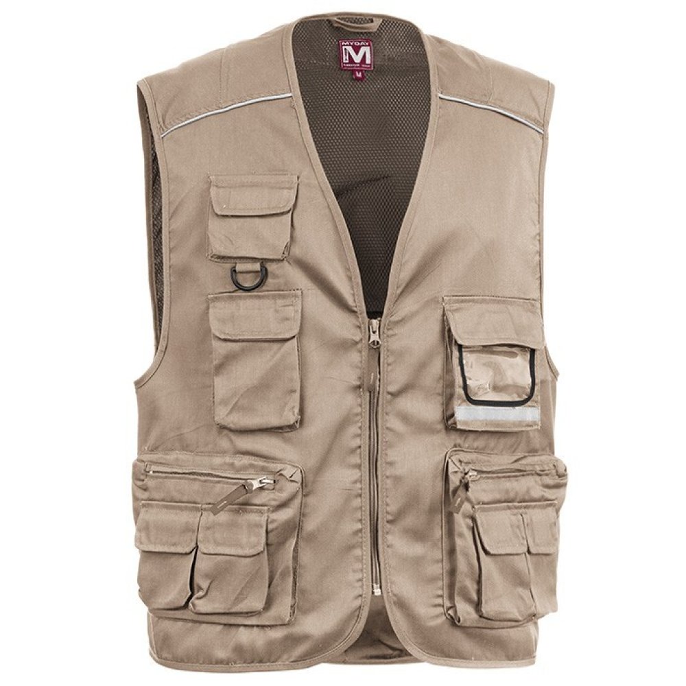 GILET MY DAY MODELLO POWER BEIGE