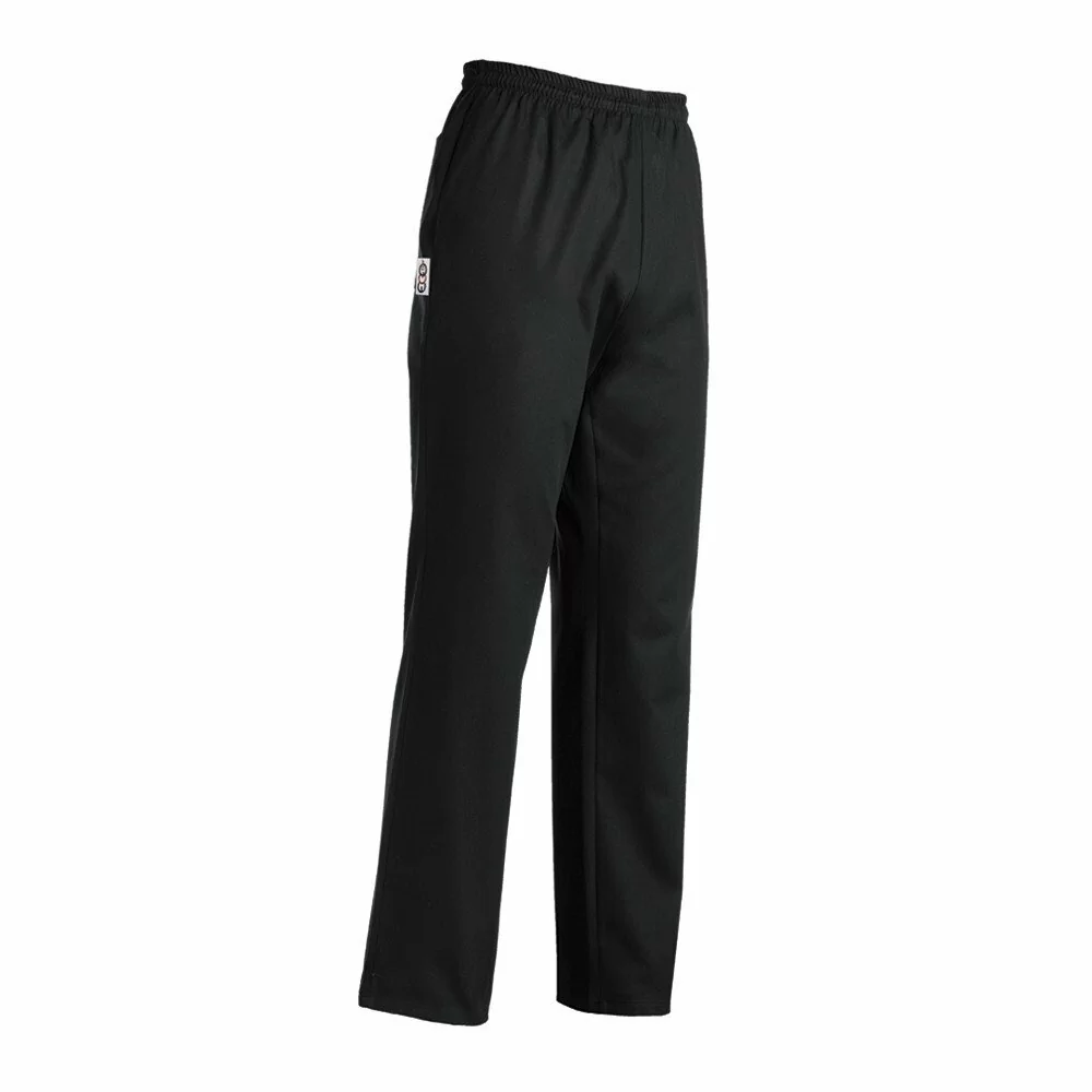 PANTALONE 65% POL 35% COTONE NERO 350200